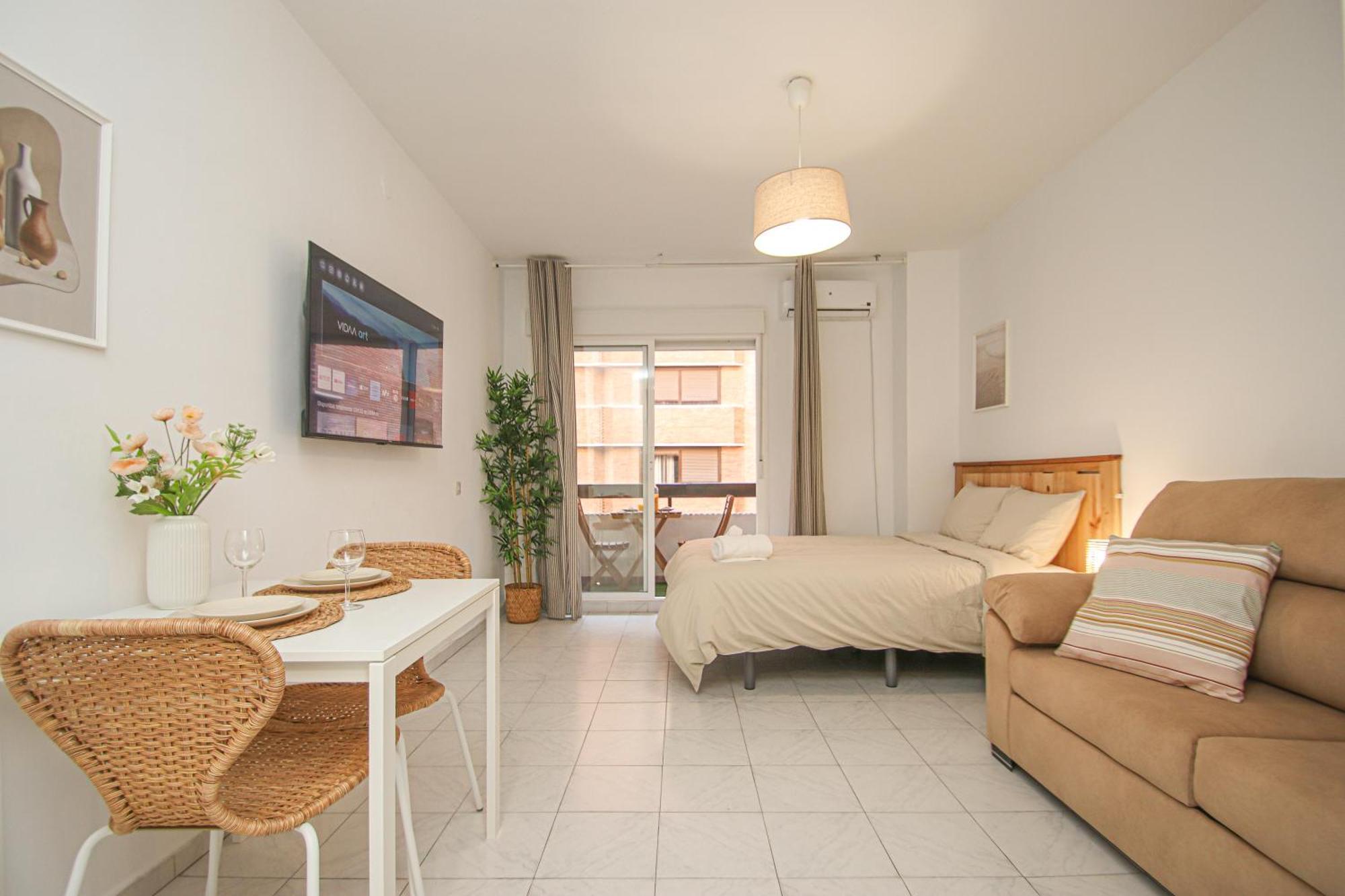 Wonderful Studio 15M Walk To Giralda And Feria Seville Exterior photo
